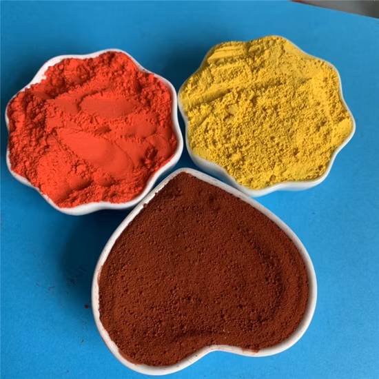 Inorganic Pigments Red 110 130 190 Iron Oxide